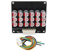 6S Battery Active Equalizer 1.8V - 4.5V Capacitor Balance Board Energy Transfer Balancer Module Compatible with Li ion LiFePO4 and LTO Batteries for 30-200 AH Systems