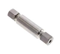 6S Stainless Steel Straight Welding Cutting Fitting Bulkhead 630 bar ISO 8434-1