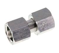 6S Zink plated Steel Straight with Swivel 630 bar NBR O-ring Sealing Cone ISO 8434-1