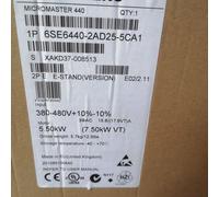 6SE6 440-2AD25-5CA1 NEW SIEMENS 6SE6440-2AD25-5CA1 MICROMASTER 440 Inverter
