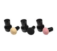 6sets Mushroom Shape Makeup Puff, Latex Free Hydrophilic PU Sponge | Even Application, Comfortable Grip, for Loose Powder and Face, Quick Daily Makeup Use Random Color