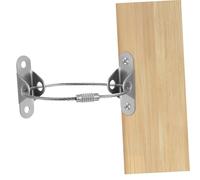 6Sets Tip Furniture Anchors Safety Wall Mount Straps for Earthquake Resistance Heavy Duty Cold Rolled Easy Installation for Bookshelves Cabinets and Wardrobes