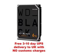 6TB Western Digital BLACK 3.5" SATA III Hard Drive - 7200RPM, 256MB Cache