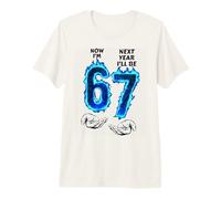 6th Birthday Boys Girls 6 7 Now I'm 6 Next Year I'll be 7 Premium T-Shirt