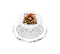 6th Birthday Dinosaur Erupting Volcano 6 Six Birthday Boys PopSockets PopGrip for MagSafe