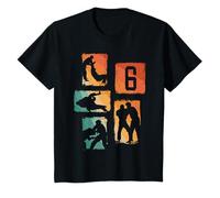 6th Birthday Judo Judoka 6 Years Old Boy Martial Arts T-Shirt
