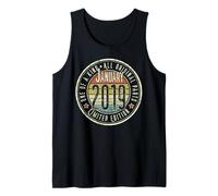 6th Birthday Vintage January 2019 Retro Limited Edition Tank Top