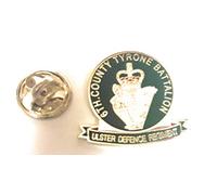 6th County Tyrone Ulster Defence Regiment Lapel Badge UDR Northern Ireland British Army