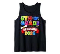 6th Grade Graduate 2026 Elementary Graduation Class of 2026 Tank Top