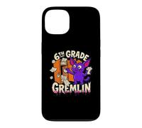 6th Grade Gremlin Middle Funny School Mischief Locker Kid Case for iPhone 13