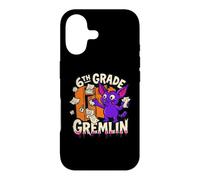 6th Grade Gremlin Middle Funny School Mischief Locker Kid Case for iPhone 17
