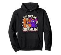 6th Grade Gremlin Middle Funny School Mischief Locker Kid Pullover Hoodie