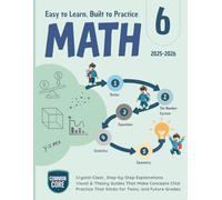 6th Grade Math: Complete Common Core Workbook: The Math Workbook for 6th Graders with Step-by-Step Lessons, Visual Guides, and Practice Problems | ... Decimals, Equations, Geometry & Statistics