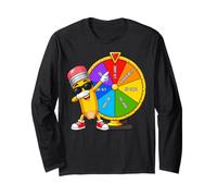 6th Grade Spin the Wheel to Win Back to School Sixth Grader Long Sleeve T-Shirt
