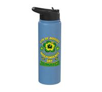 6th of August 1962 Independence Jamaican Independence Stainless Steel Insulated Water Bottle