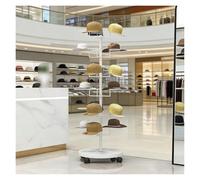 6Tier Hat Rack Stand with 30 HooCapand Display Tree for Retail and Vendor UsePerfect Baseball Cap Sto Solut