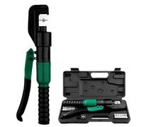 6ton Hydraulic Crimping Tool 4-70mm² with 8 Steel Dies, Manual Highpressure Electric Cable Wire