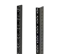 6U Vertical Server Rack Rail Pair Kit by Tecmojo, DIY Rack Rails Kit, 12-24 Screws x48 Included to Mount Equipment