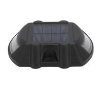 6V 1.8W Aluminum Alloy Solar Road Marker Lights, LED Driveway Lights, Waterproof Solar Dock Light for Garden Backyard Patio Yard Ground Deck Pathway (Green Light)