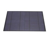 6V 10W Solar Panel Polycrystalline Silicon Efficient Charger Plate Camping Hiking Mountaineering