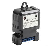 6v 12v 10a Solar Charge Controller For Pwm Regulator With 3-stage Charging For Acid Battery And Street Light, Ip30 Protection(3A 12.8V)