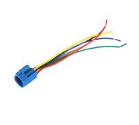 6V 12V 24V 110V 220V LED Locking 16mm Black Metal Push Button Switch witch Latching push button(Socket Wiring,6V)