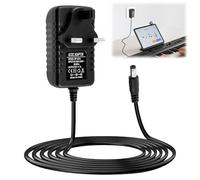 6V 1A Power Supply Adapter, AC/DC Adapter 100-240v 50/60hz Driver Transformer with 5.5mmx2.5mm Plug for Blood Pressure CCTV Camera Toys Electric Fans Sensors (6 Volt Battery Charger) (1m)