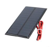6V 1W For Solar Panel with 30CM Output Cable for For Solar-Powered DIY Experiments Landscape Lights Mobile Chargers and Science Labs (1PCS)