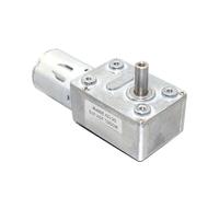 6V 24V Worm Gear electronic starter 12V Reducer 8-190RPM DC High Torque electronic starter Metal Gear Reverse Self Lock For Automation Equipment MQXFCZUX(95,6V)