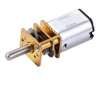 6V 30RPM Micro DC Gear Speed Reduction Motor with Full Metal Gearbox Motor GA12-N20 3mm Shaft for Robot Models, RC Cars, DIY Toys, Pack of 1