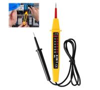 6V~380V Electric Circuit Tester 8 in 1 AC/DC Voltage Tester with Two-Pole Continuity Detector Pen Relay Testers for Automotive Fuse Relays Low Voltage Systems Electrical Wires for Electrical Safety