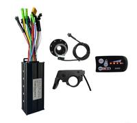 6V 48V 30A Sine Wave Ebike Controller Kit With S800 Display Throttle 8 PAS For 750W 1000W Motor Electric Bicycle Scooter Conversion Black
