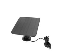 6V 5W Solar Panel for Reolink for for Reolink Camera, IP65 Water Resistant 360 Deg Rotatable Type C Port Outdoor Security Camera Solar Charger, Easy Installation