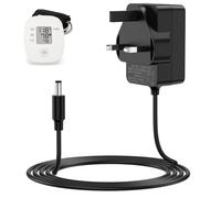 6V AC Adapter for Omron Blood Pressure Monitor M2 Basic M3 M4 M6 M7 Comfort X2 Basic X3 Comfort X4 X7 Smart, RS1, RS2, 6V UK Charger Power Cord Charger Replacement Power Supply Cord, Black