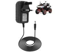 6V Battery Charger for Child Electric Car 6 Volt 1A Universal Battery Charger for Kids Ride on Toy Car Motorcycle Quad Bike Sports Car Supply Power Adapter for Audio Video Router (2M)