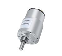 6V DC Gear Motor JGB37520 7RPM with Bracket for Reversible Rotation in Automation Applications