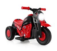 6V Electric Kid Ride on Motorcycle with Bubble Maker-Red - Costway | TJ Hughes