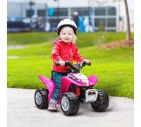 AIYAPLAY Honda Licensed Kids Electric Quad Bike 6V ATV Ride On 1.5-3 Years Pink