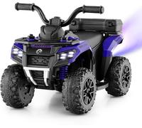 6V Kids Electric Quad Bike Battery Powered Ride on ATV Spray Function Horn Music