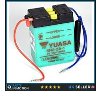 6V Motorcycle Battery Bike Motorbike 6N2-2A-1 Yuasa