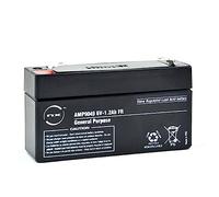 6V Rechargeable Lead Acid Battery 1.2Ah | 6 Volt General Purpose Battery for Toys, Scooters, Alarms, Emergency Lighting & Backup Power