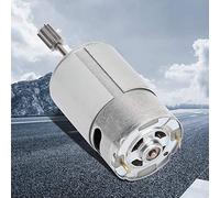 6V RS550 High Speed Micro Motor for Toy Car Children Motorcycle, Premium Material Durable Structure Stable Rotating Speed, Suitable for Children, Compact Size (6V550-18000 rpm)