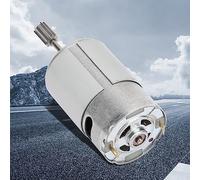 6V RS550 High Speed Micro Motor for Toy Car Children Motorcycle, Premium Material Durable Structure Stable Rotating Speed, Suitable for Children, Compact Size (6V550-14000 rpm)