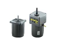 6W AC 220v 50/60hz Asynchronous Induction Gear Reduction Motor With Shaft 8mm 60mm Flange 1400RPM(38 RPM)