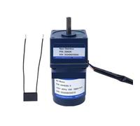 6W AC Induction Motor 110V 60Hz Spur Gearbox Reducer 60mm Single-phase with Capacitance for Industrial Equipment(103RPM)
