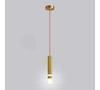 6W Led Aluminumd Ceiling Hanging Light Minimalist Modern Bedroom Long Line Light Bar Counter Window Hanging Lamp Nordic Single Head Light Creative Lamp/Style B
