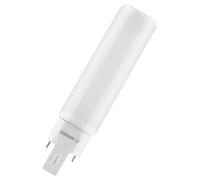 6W LED Tube, G24d-1, 3000K, 600lm, Non-Dimmable, 120° - 4058075558106