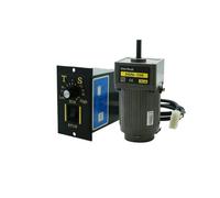 6W Micro AC Motor 220v 50/60hz Asynchronous Motor Induction Motor Shaft 8 mm + 120 W Speed Controller for Packaging Machine (0-28RPM)