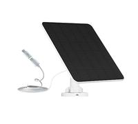 6W Solar Panel for Security Camera, 5V Solar Panel Charger for Outdoor Rechargeable Battery Camera, IP65 Waterproof Solar Panels with Adjustable Security Wall Mount, 9.8ft Cable