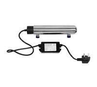 6W Ultraviolet UV Steriliser System - Compact Stainless Steel Water Purifier for Home & Small-Scale Applications | 1/4" BSPT Female Ports